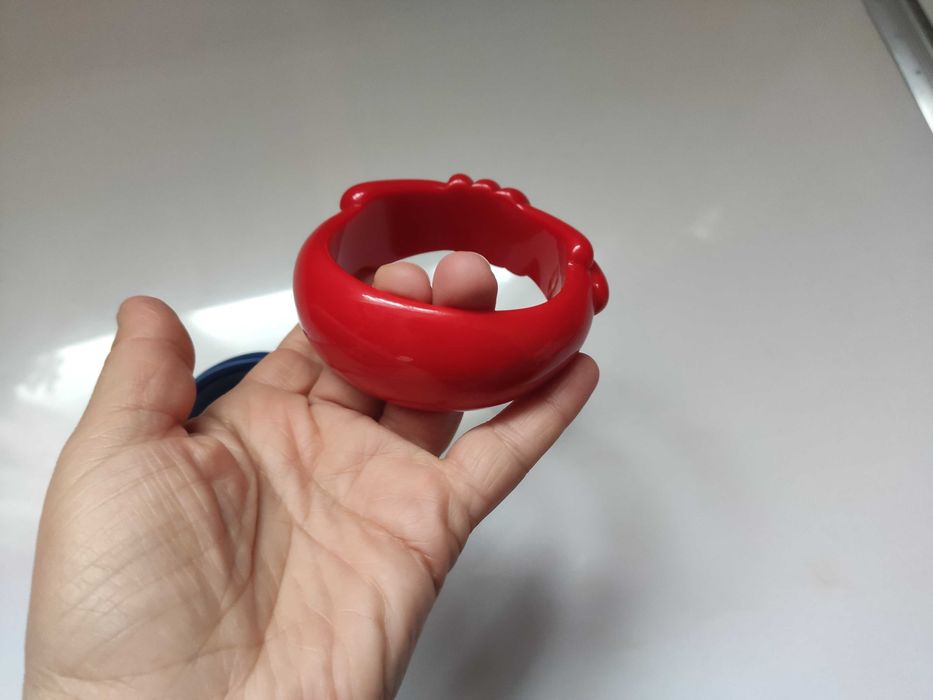 Bijuterii vechi plastic colectie accesori