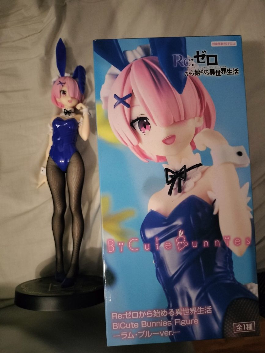 Anime figure, rem , re zero, bi cute bunnies, аниме фигура, аниме