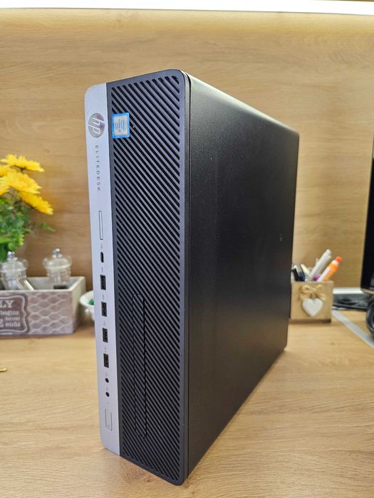 Компютър HP 800 SFF Elitedesk G3 i5/128GB ssd/8 ram