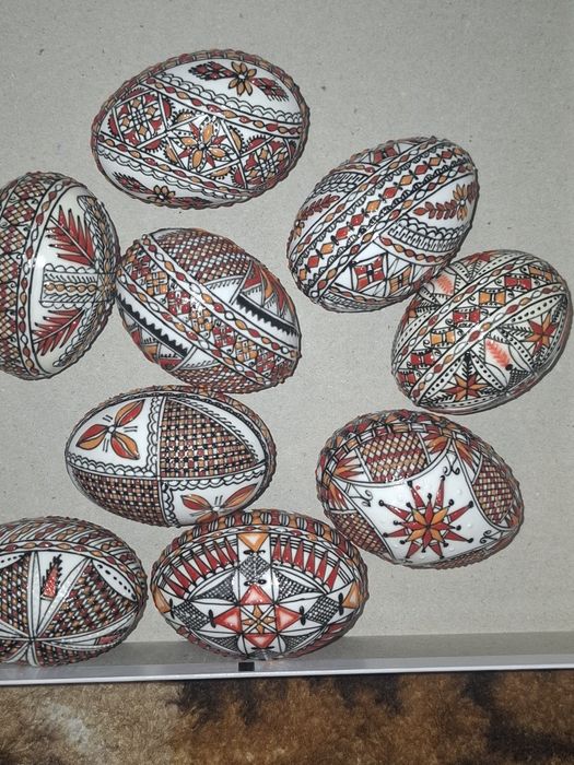 Ouă încondeiate de găină/rață