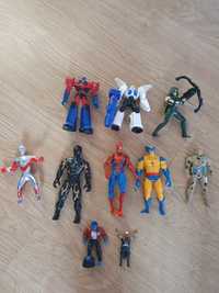 Figurine super eroi Spiderman,  Hulk, Xmen etc