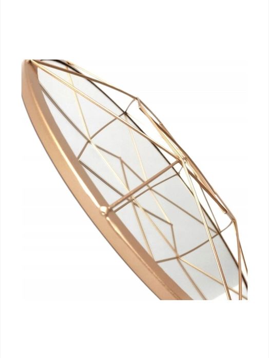 Oglinda decorativa Melinera, 40x6cm, Auriu
