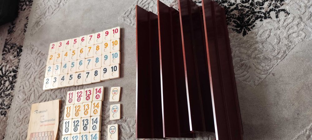 joc remi remy si CANASTA vintage impecabil