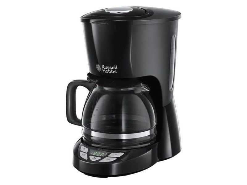 Кафемашина за Шварц Кафе Russell Hobbs 22620-56, Черна, 1.25L