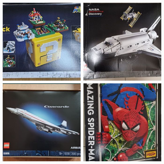 Lego Icons 10318,10283,10321,10295,10327,31209,10273,10279,21330