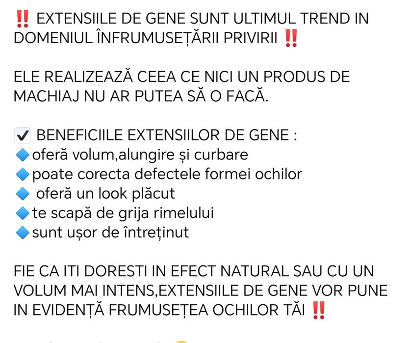 Extensii de gene Câmpina