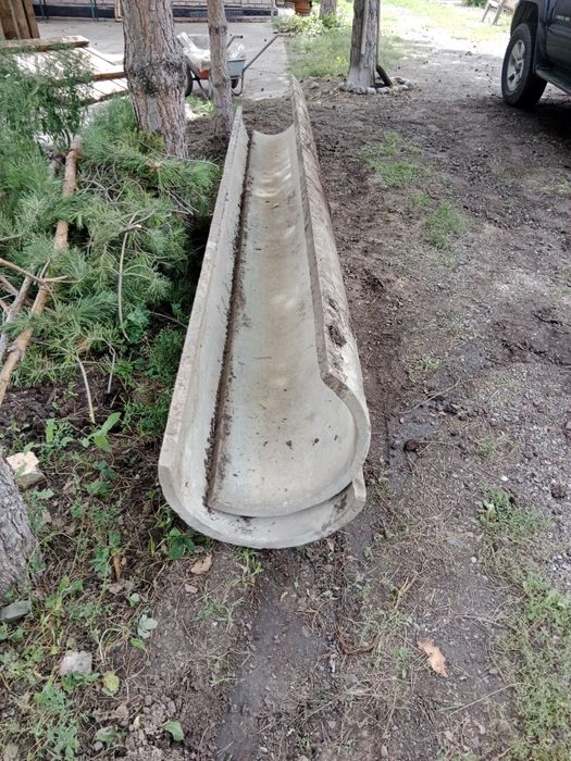 Лотки водоотводные цементоазбестовые