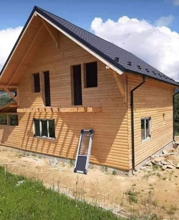 Vând fac construcții case modulare metalice cu panou sendwisi