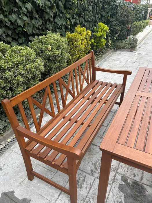 Masa + banca exterior