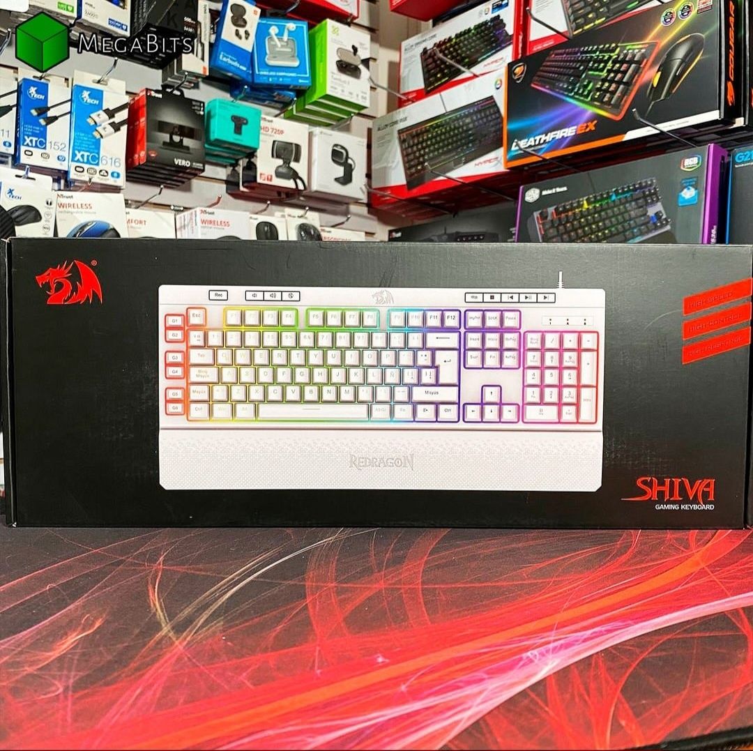 Redragon SHIVA RGB Мембраная Игровая Клавиатура
