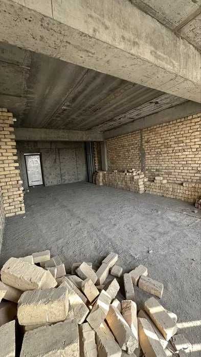 Новостройка 3 комнатная 78м2 коробка, кадастр есть, ул.Нурафшон