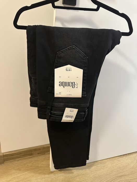 Черни дънки Bombe Slim fit