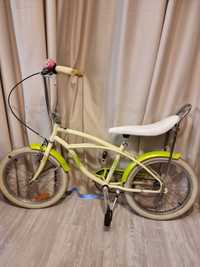 Bicicleta pentru copii PEGAS Strada Mini 1S, 2017, Crem Inghetata