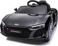 Masinuta electrica pentru copii Audi 2 x30W 12V cu BT Culoare Negru