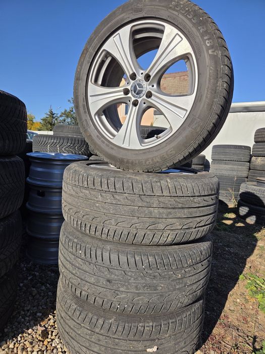 Roti Mercedes GLC Jante 18" cauciucuri vara 235 55 18 Semperit