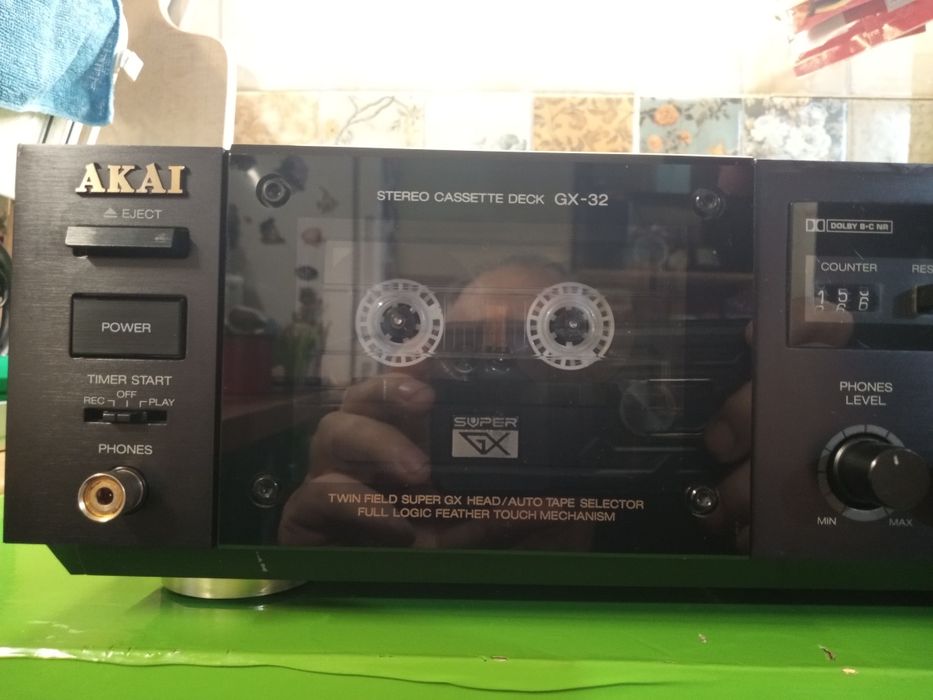 Deck casetofon AKAI GX - 32 .