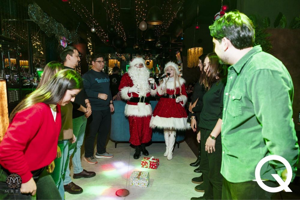 Дед мороз и снегурочка Санта клаус и Миссис Клаус