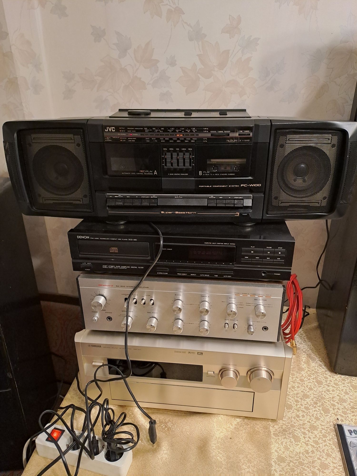 Radio casette JVC  PC-W100