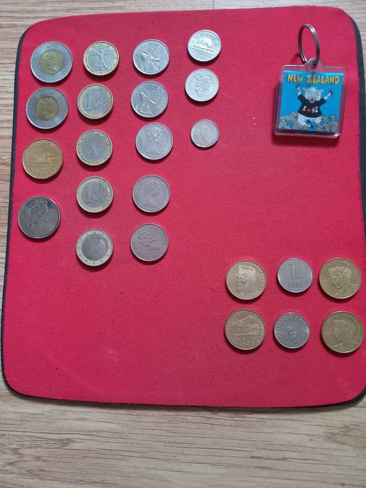 CANADA,America,monede DOLAR,1 EUR0,Omul VITRUVIAN,raritati,2001,2002