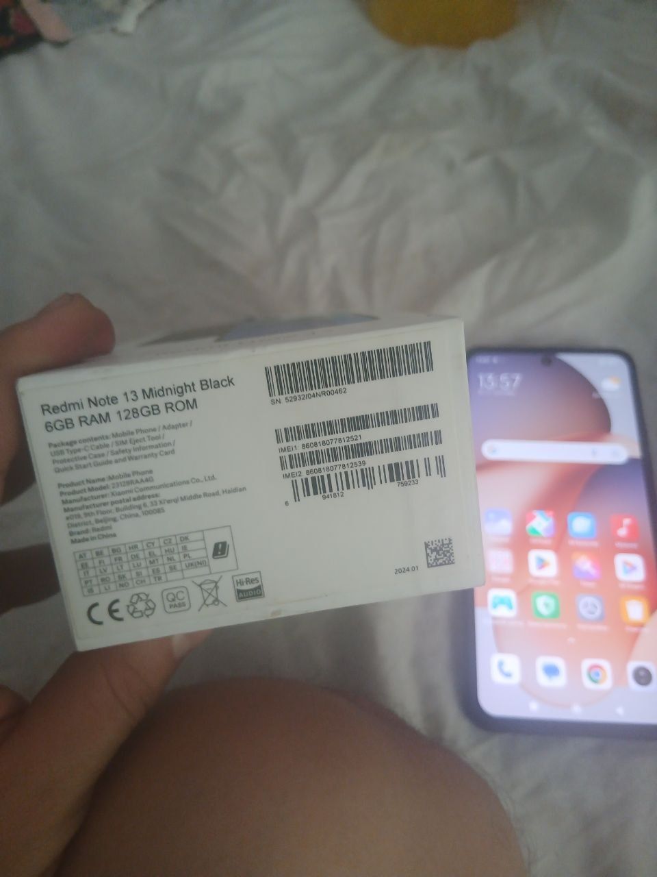 Redmi not 13   6/128