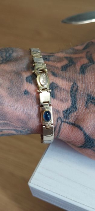 bratara aur 18k Zancan cu safir natural