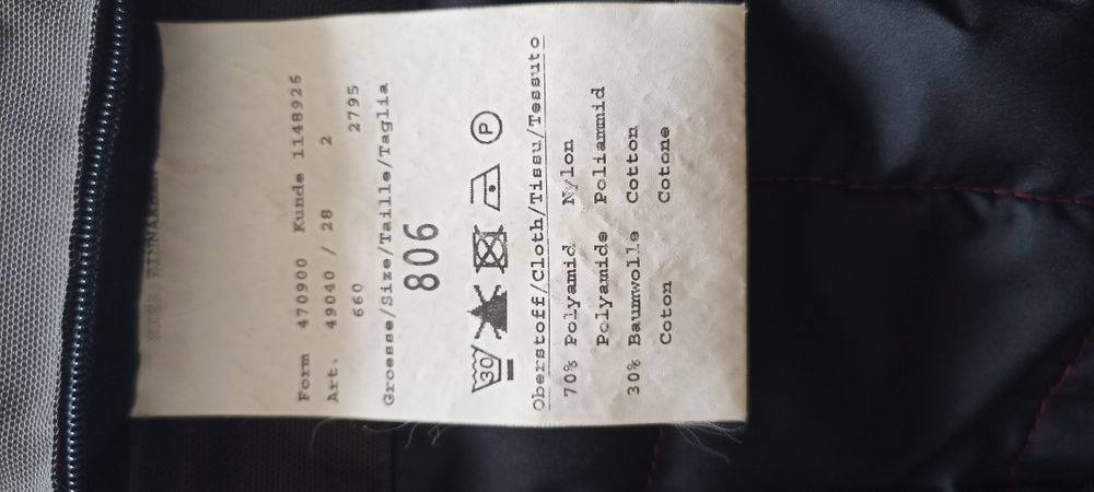 Мъжко палто Bugatty XL