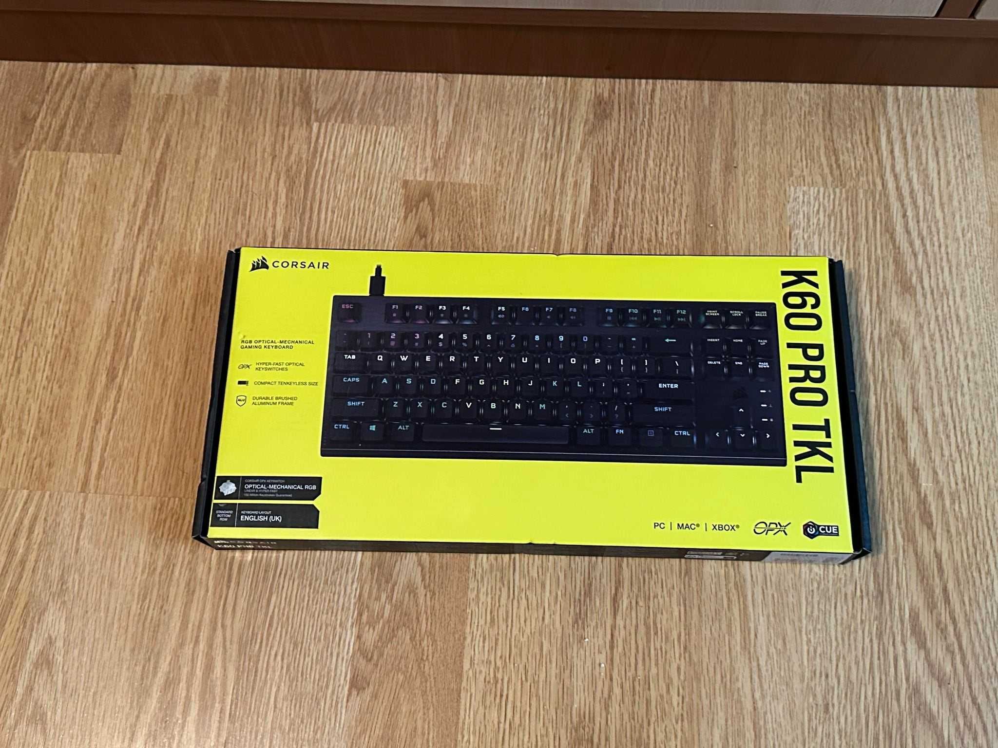 Tastatura Gaming Mecanica Corsair k60 Pro Tkl OPX NOUA SIGILATA