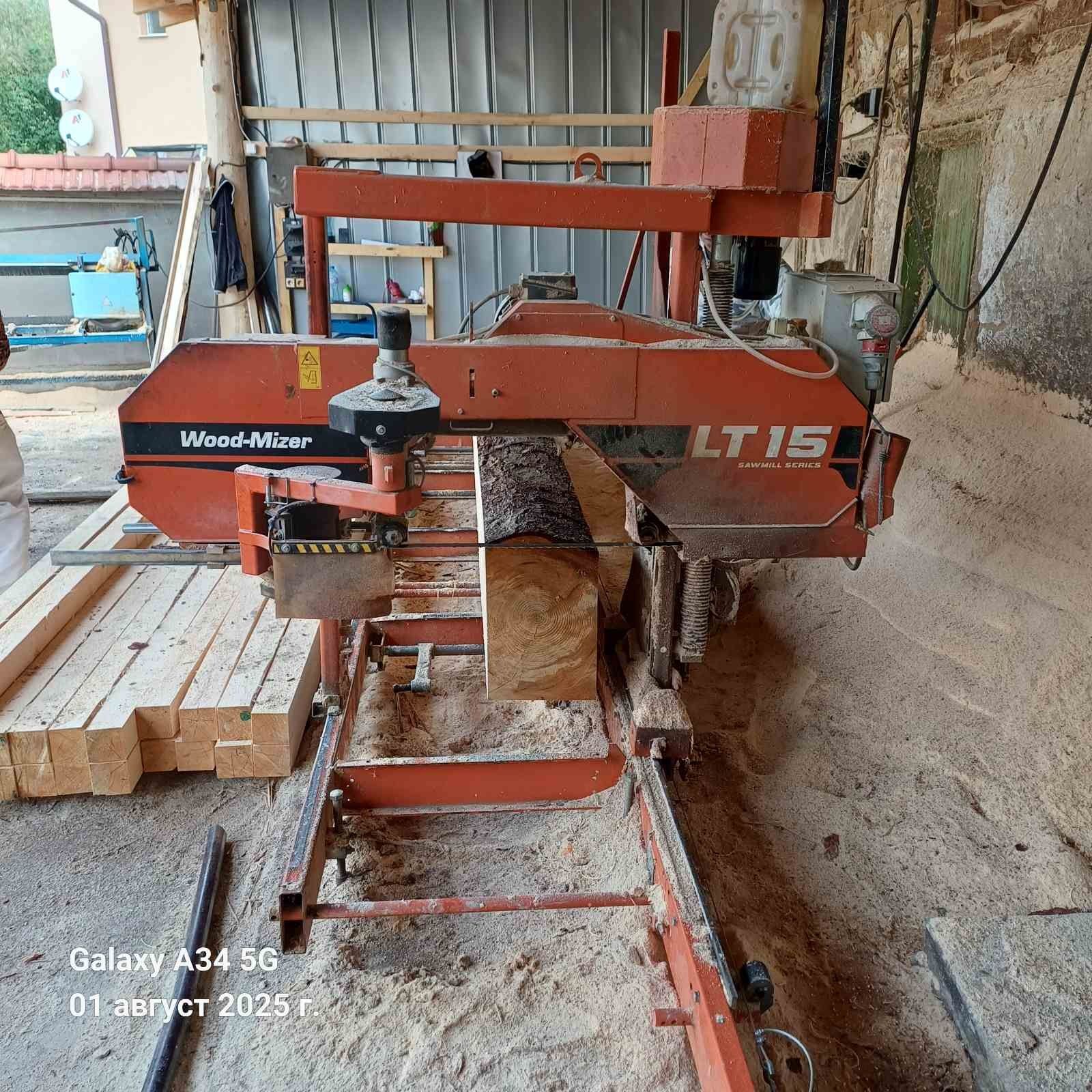 ОписаниеХОРИЗОНТАЛЕН БАНЦИГ Wood-Mizer LT15
Хоризонтален банциг WOOD-M