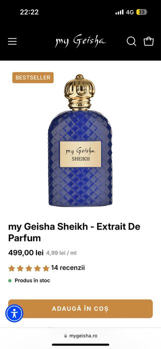 Parfum My Geisha Sheikh