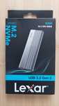 SSD extern rack adaptor NVMe M2 LEXAR E300 10gbps USB-C
