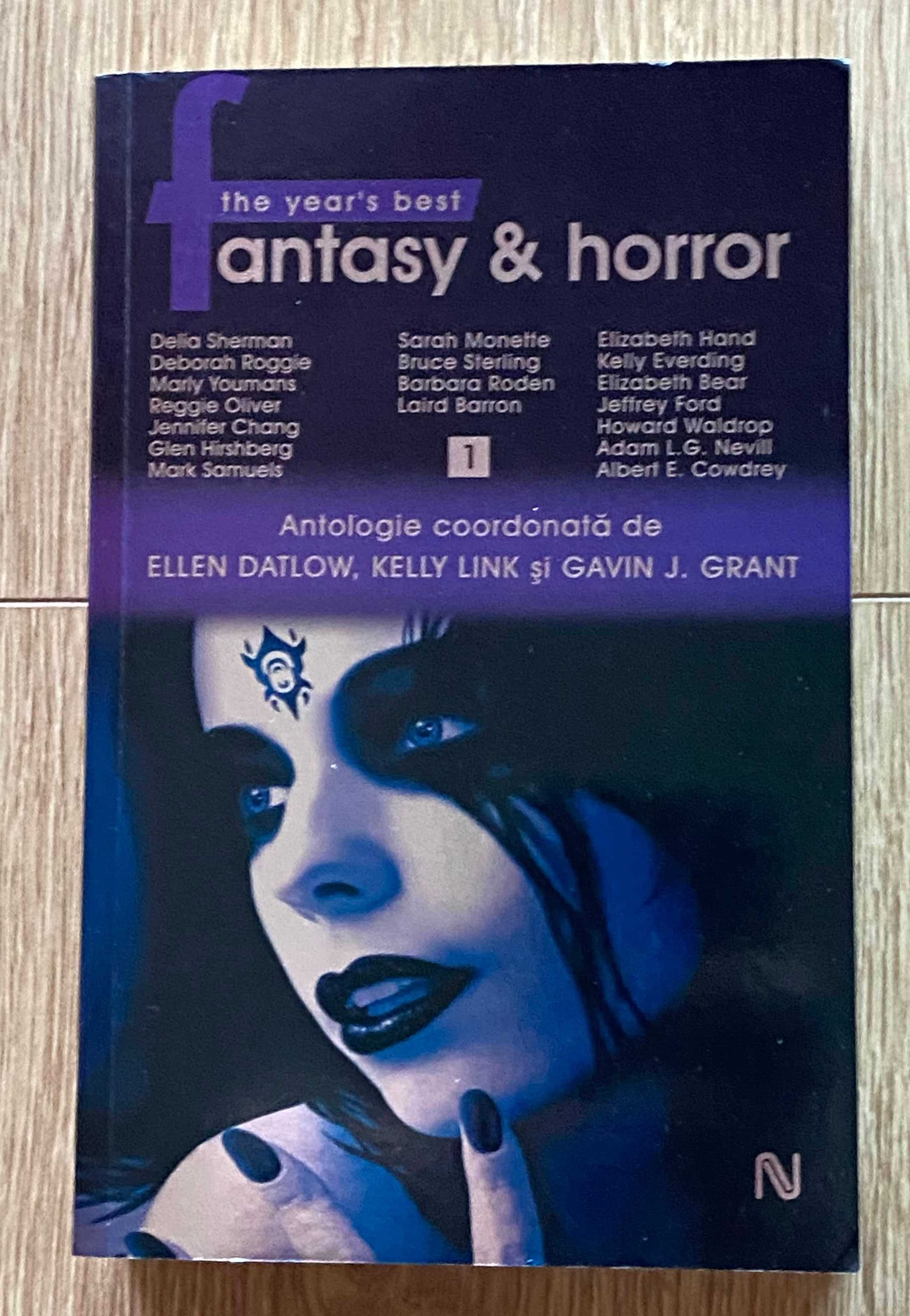 Carte Best Fantasy & Horror (vol. 1) - ELLEN DATLOW