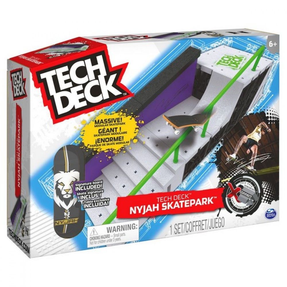 TECH DECK Скейтпарк с мини скейтборд