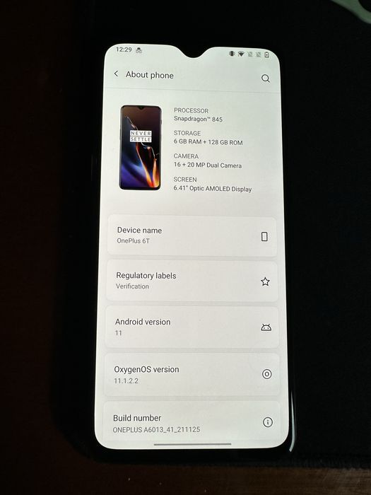 Vand OnePlus 6T Impecabil