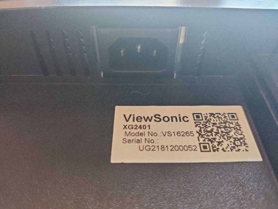 Monitor gaming ViewSonic 24" 144Hz 1ms DEFECT