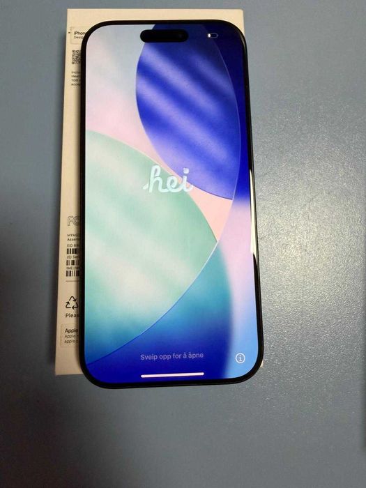 Iphone 16 Pro,256Gb,Black Titanium,fara cartela-Sim Digital