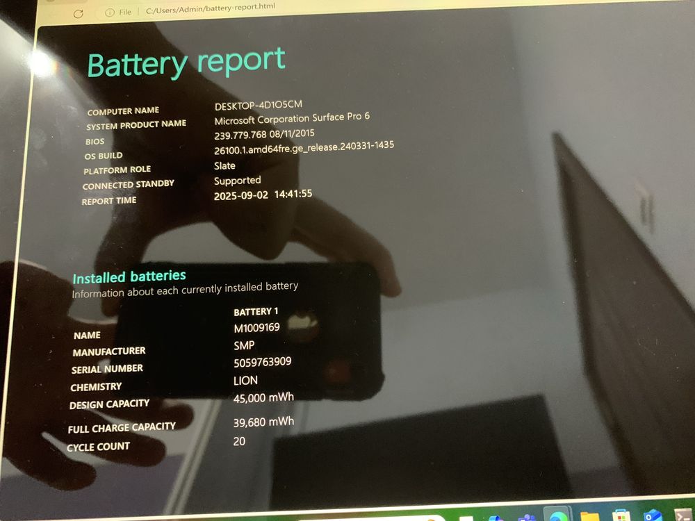 Microsoft surface pro 6 -таблет