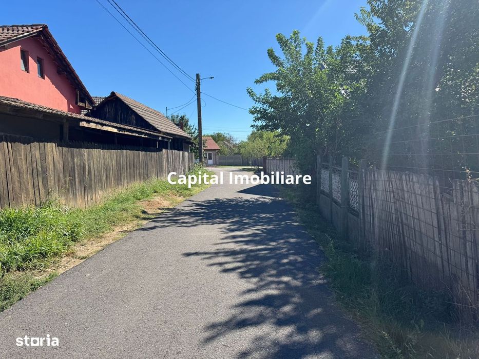 Casă cu teren 6.299 mp, central Gogosu, comision 0%