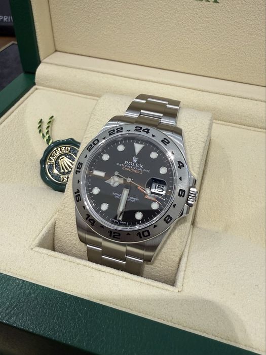 Rolex Explorer II 42mm Steel 216570 Black