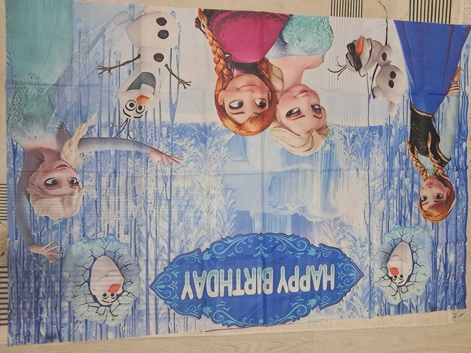 Елза и Анна фон за рожден ден