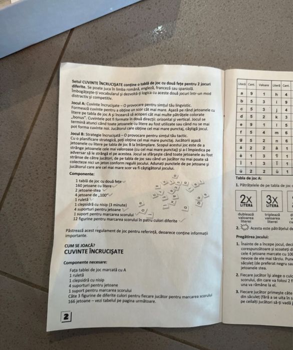 Cuvinte încrucișate – Joc educativ & distractiv