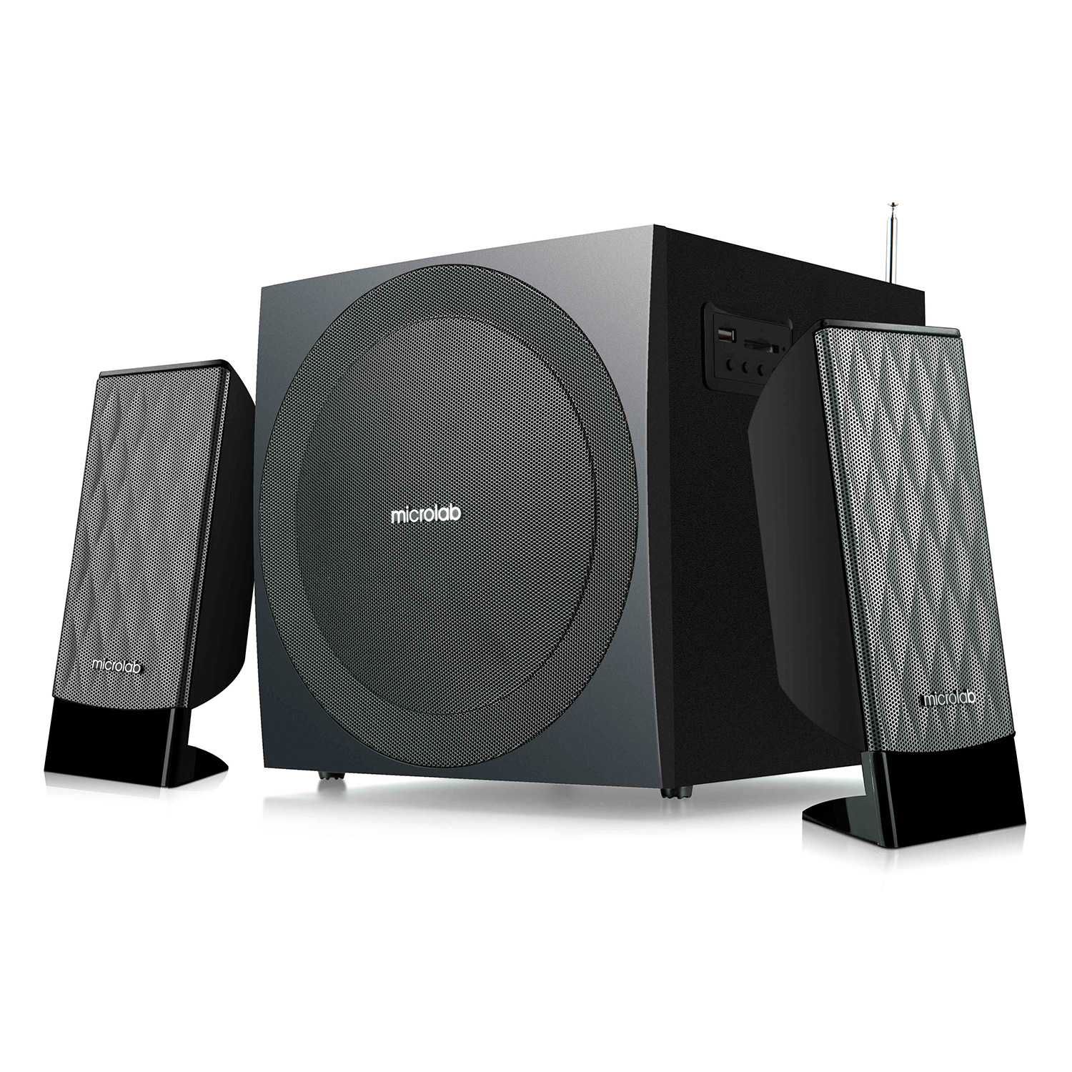 Колонки Стереосистема Microlab M-300BT/M-300U 2.1/40W, Bluetooch 4.0++