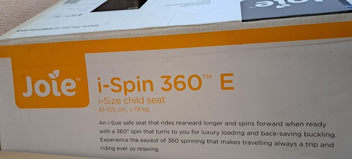 Scaun auto 360 Joie i-spin