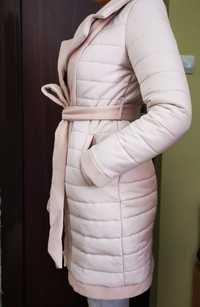 Елегантно зимно палто от шушляк и кашмир