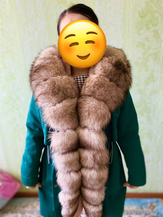 Продам парку шарф шапка женская зимняя
