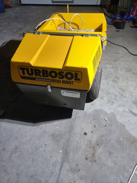 Turbosol, Pompa de tencuit,Masina de tencuit!