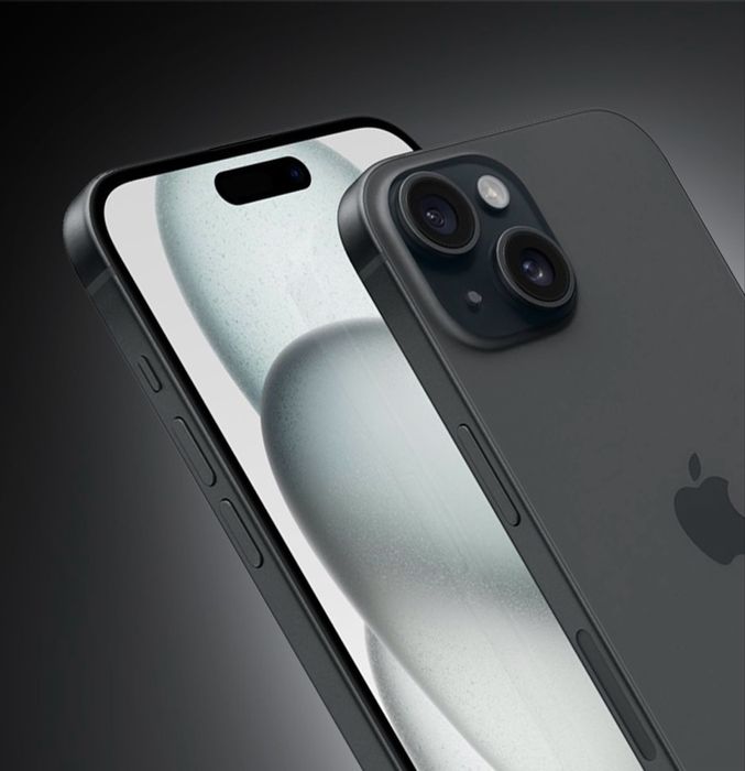 НОВ!!! Apple iPhone 15, 128GB, 5G, Black