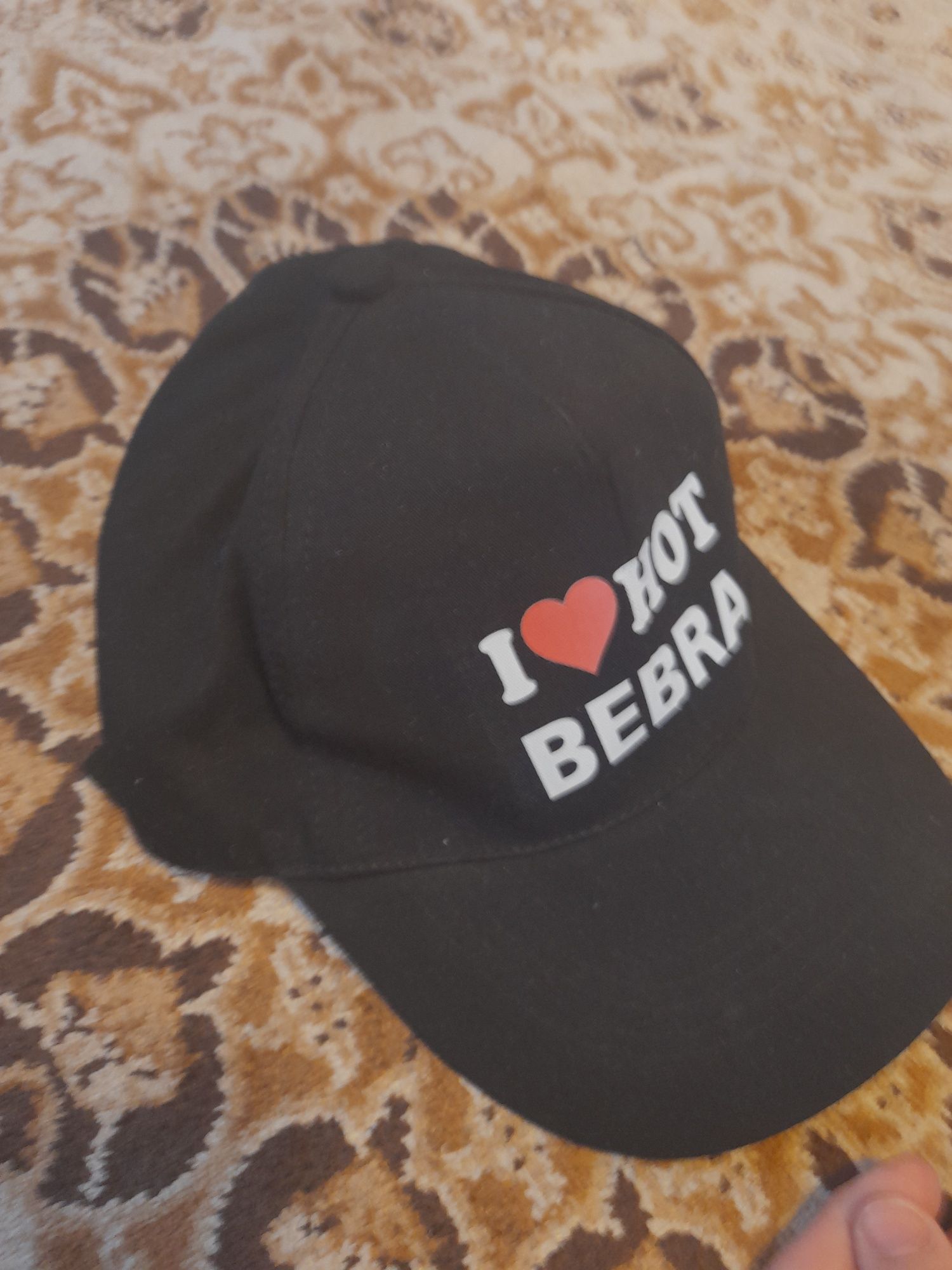 кепка I love hot bebra