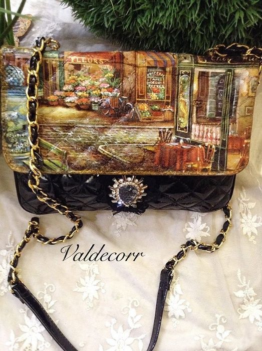 Декорирани чанти,портмонета,кутии за очила