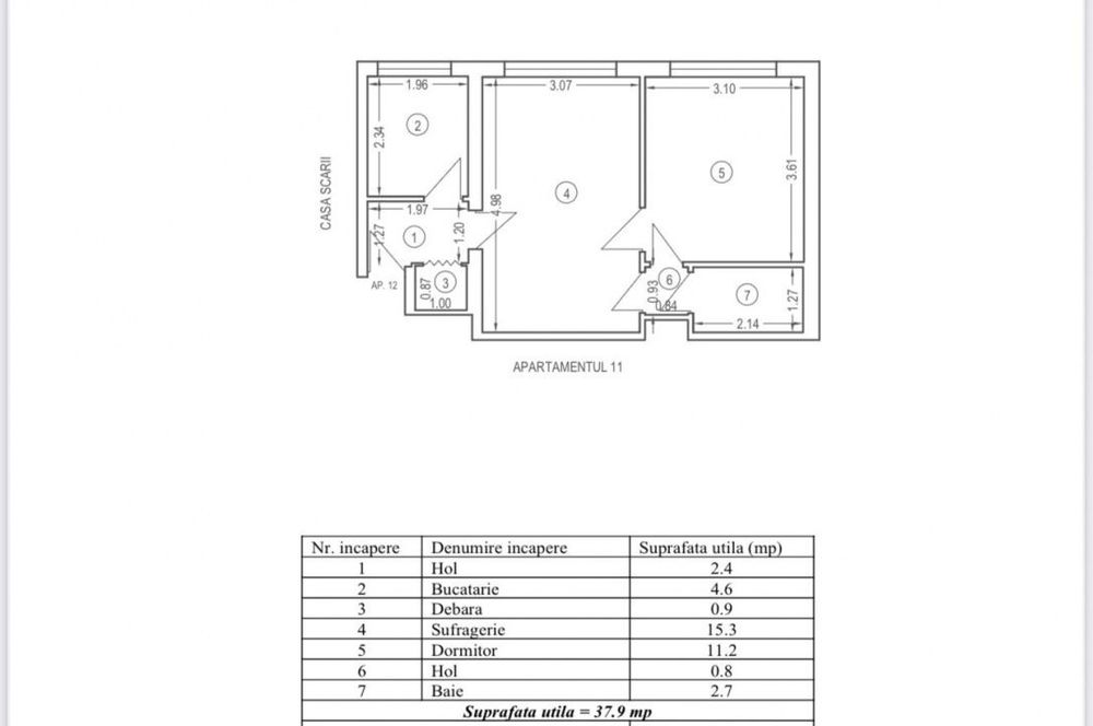 Apartament 2 camere – Ultracentral Medgidia, langa Primarie