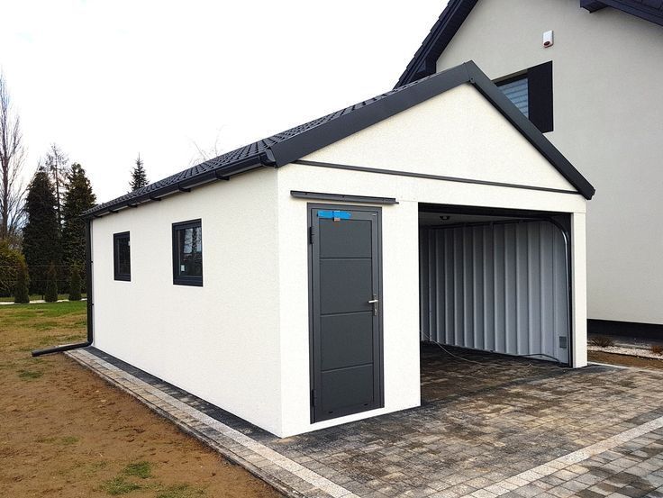 Garaje pe structura metalica 3.1 x 6m